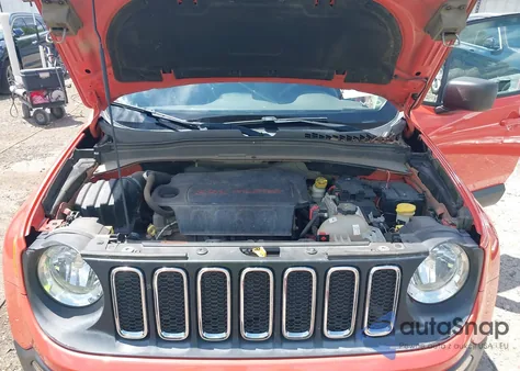 2016 Jeep Renegade Sport from USA, damaged, VIN ZACCJBAT8GPD55100